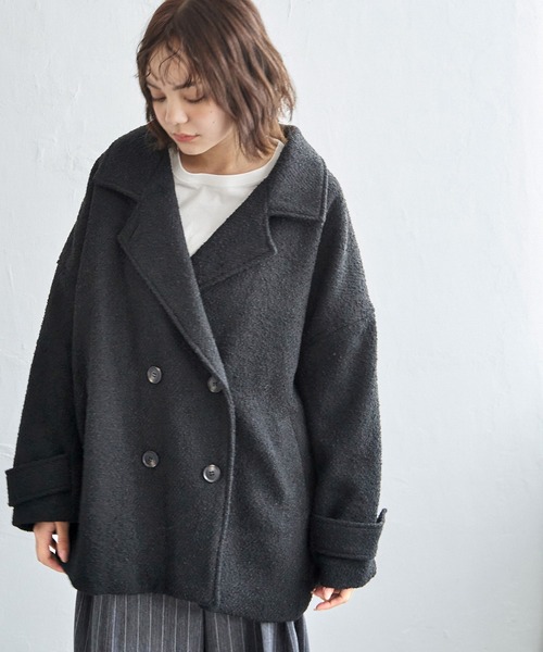 notch. ピーコート M ブラック レディース : ZOZOTOWN Yahoo!店 - 通販