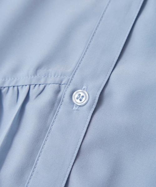 「VIS」 長袖ブラウス FREE サックスブルー レディース_画像2