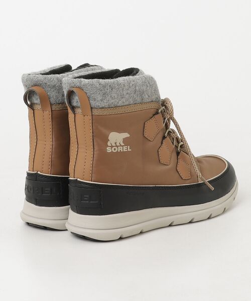 「SOREL」 ショートブーツ 23.5cm ブラウン レディース_画像2