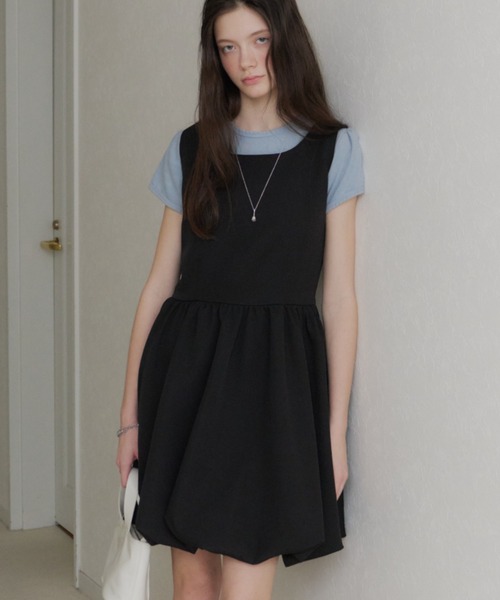 GIUNON ワンピース 2way switching balloon dress / 2way切り替え