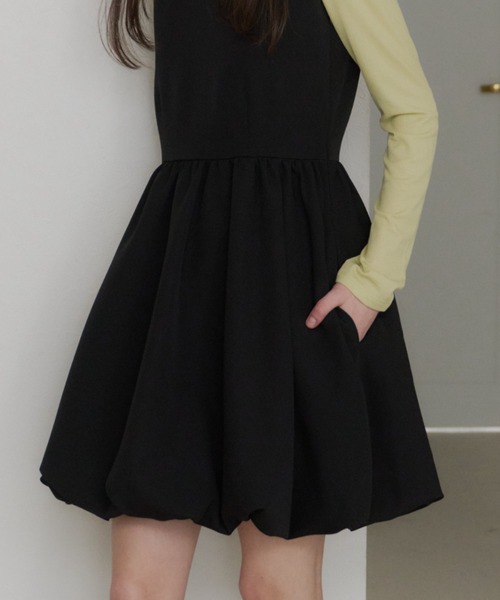 GIUNON ワンピース 2way switching balloon dress / 2way切り替え 