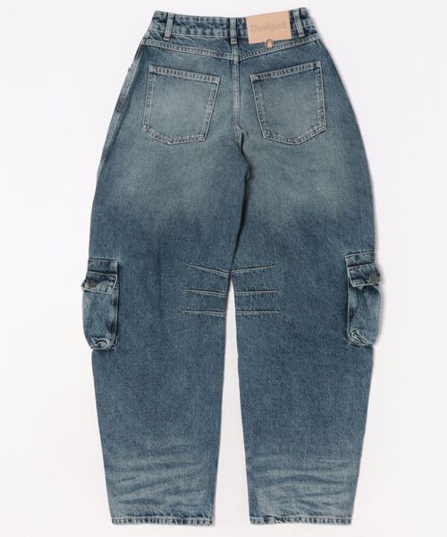 ワイドパンツ ジーンズ デニム デニムパンツ レディースの画像