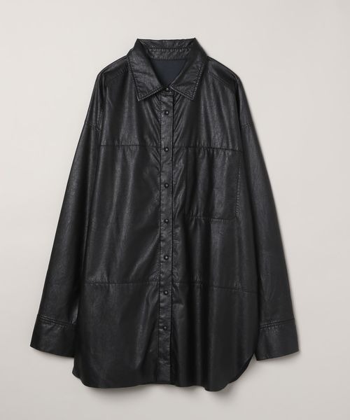 「JEANASIS」 長袖シャツ FREE ブラウン レディース_画像9