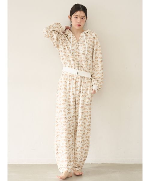 SNIDEL HOME パジャマ ルームウェア 「KOROMO」スウェットパンツ