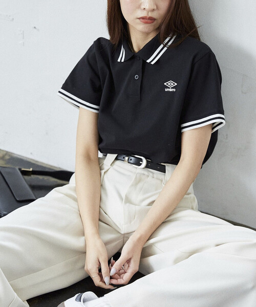 あいみょん BEAUTY&YOUTH別注 UMBRO ゲームポロシャツ L あいみょん 愛の花PV着用beauty&youth 別注umbro ゲームシャツ 【公式