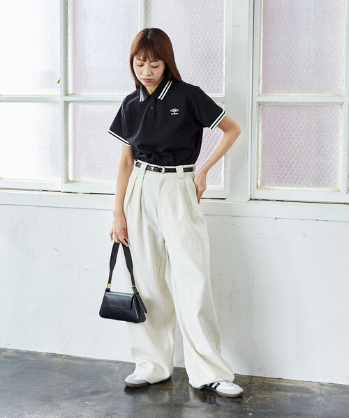 umbro（アンブロ） ポロシャツ ポロ × PUBLUX/アンブロ 別注 ワン