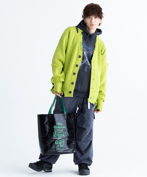 「MASONPRINCE」 トートバッグ FREE グリーン メンズ_画像2