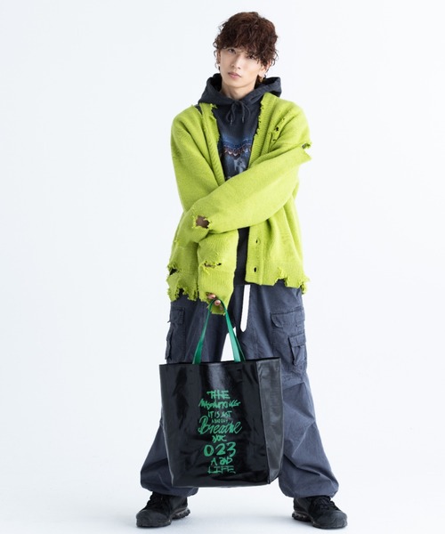 「MASONPRINCE」 トートバッグ FREE グリーン メンズ_画像3