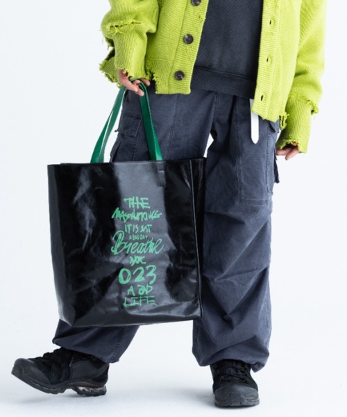 「MASONPRINCE」 トートバッグ FREE グリーン メンズ_画像4