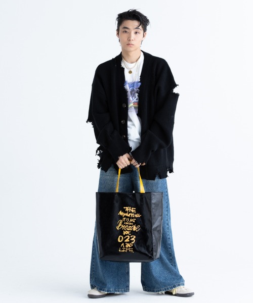 「MASONPRINCE」 トートバッグ FREE グリーン メンズ_画像9