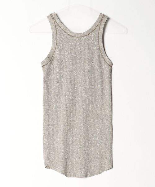 「maturely」 ノースリーブトップス ONE SIZE グレー レディース_画像2