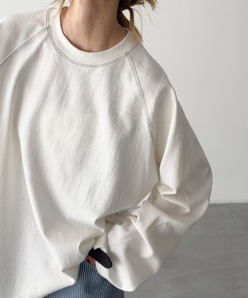 CANAL JEAN  RCW オーバサイズラグラン配色ロングTシャツ CANAL JEAN - どギーちゃん様専用 CANALJEANオーバーサイズラグラン