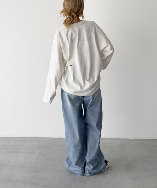 CANAL JEAN（キャナルジーン） tシャツ Lakey Park ラグランステッチ