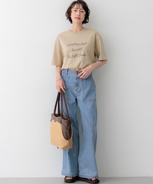 23区（ニジュウサンク） トートバッグ ペーパーライクコンビ トート