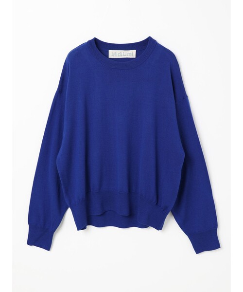 「MidiUmi」 長袖ニット - ネイビー レディース_画像5