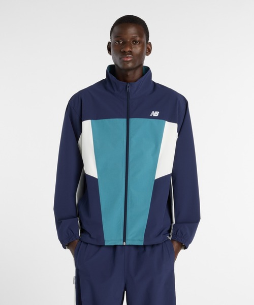 New Balance ウーブントラックジャケット セットアップ New Balance（ニューバランス） ジャージ ウーブントラックジャケット