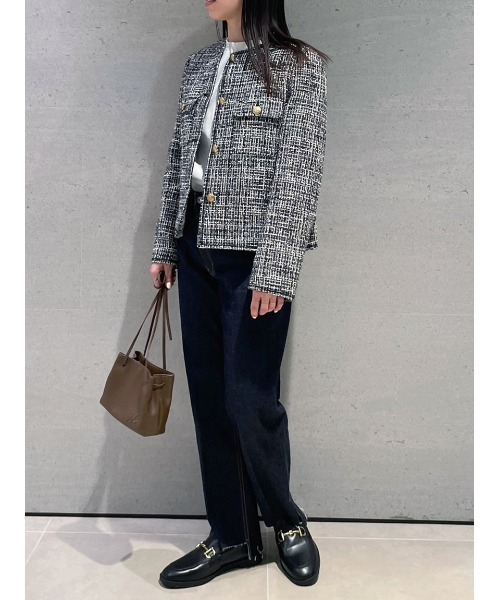 「Mila Owen」 デニムパンツ 1 インディゴブルー レディース_画像3