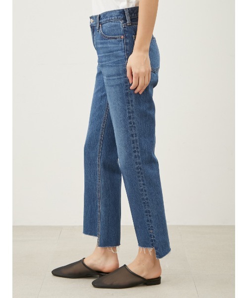「Mila Owen」 デニムパンツ 1 インディゴブルー レディース_画像6