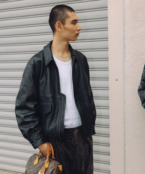 JOURNAL STANDARD（ジャーナルスタンダード） レザーブルゾン LARGE