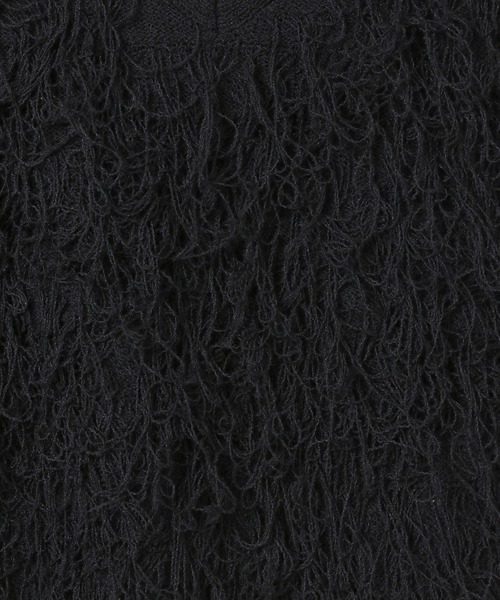 「JEANASIS」 ノースリーブニット FREE ブラック レディース_画像10