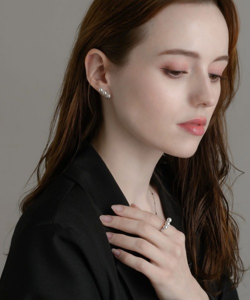 「muku」 ピアス（両耳用） FREE ゴールド レディース_画像7