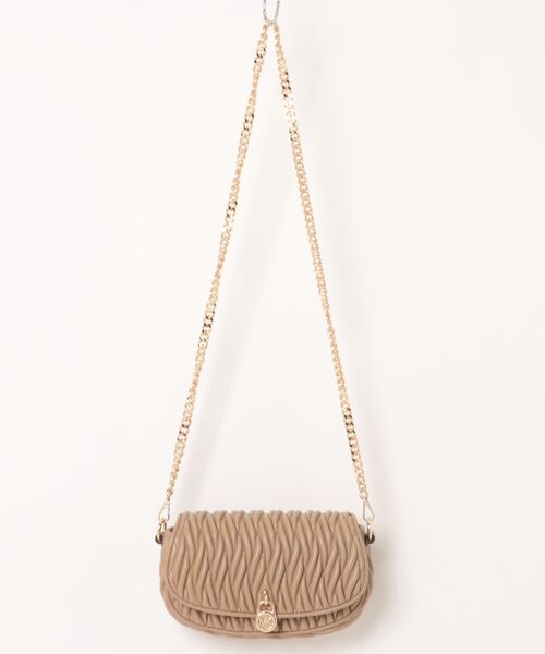 美品 マイケルコース SHEILA SM EW TZ XBODY 斜め掛け ショルダーバッグ クロスボディ PVC レディース Michael Kors 【1-0188777】 MICHAEL KORS - 美品 マイケルコース SHEILA SM EW TZ XBODY 斜め掛け
