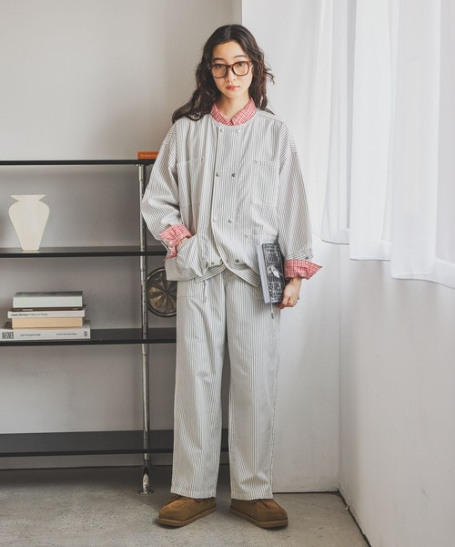 niko and…（ニコアンド） パンツ オックスペインターパンツ レディース