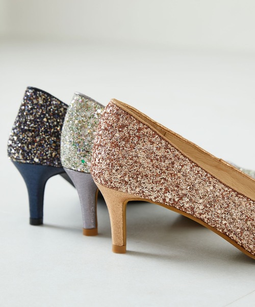 「ORiental TRaffic」 パンプス 40 ネイビー レディース_画像7