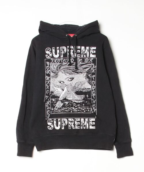 Supreme（シュプリーム） プルオーバーパーカー S ブラック メンズ