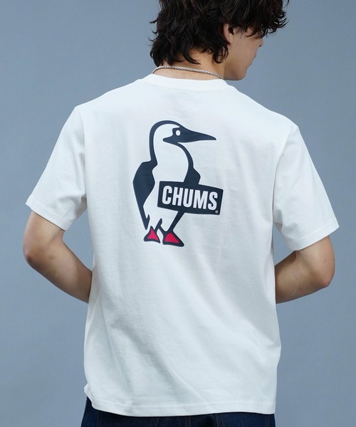 「CHUMS」 半袖Tシャツ M ブラック メンズ_画像3