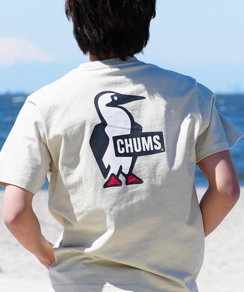 「CHUMS」 半袖Tシャツ M ブラック メンズ_画像8