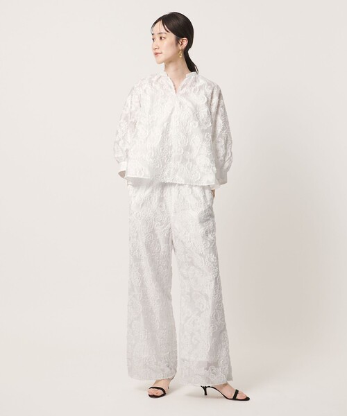 UNITED ARROWS カットジャガードチュニックブラウス UNITED ARROWS（ユナイテッドアローズ） ブラウス シャツ カット