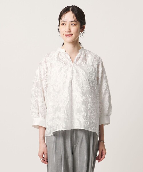 UNITED ARROWS（ユナイテッドアローズ） ブラウス シャツ ラメ カット