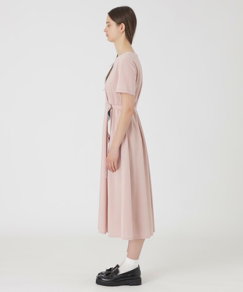 ワンピース 「接触冷感」「抗菌防臭」「UVカット」「吸水速乾」コンパクトポンチドレスの画像