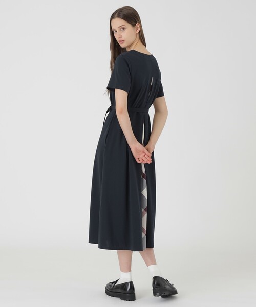 ワンピース 「接触冷感」「抗菌防臭」「UVカット」「吸水速乾」コンパクトポンチドレスの画像