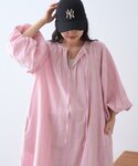 ワンピース 「india/3サイズ展開」綿麻ボ...の詳細画像4