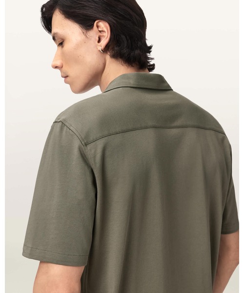ALLSAINTS（オールセインツ） シャツ HUDSON RELAXED FIT RAMSKULL 