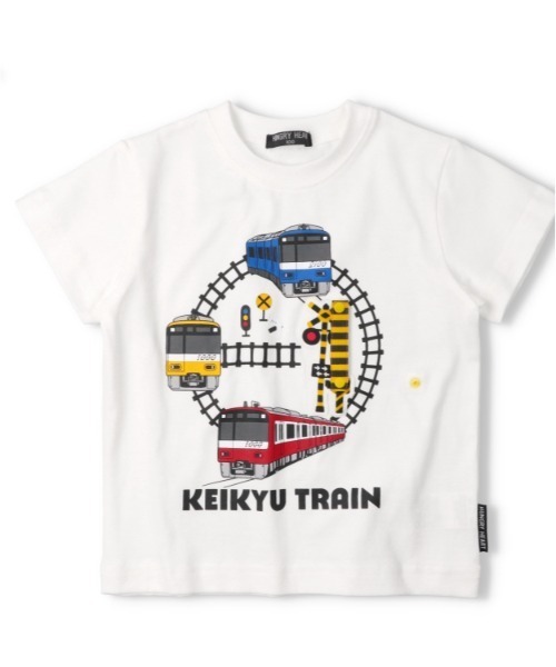 ことり　キッズ服 Tシャツ セット 100cm~ hungry heart（ハングリーハート） tシャツ 京急電車踏切仕掛けT