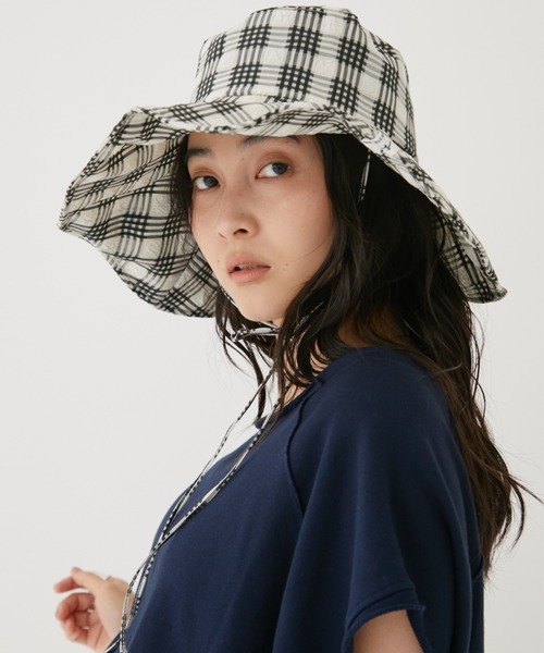 MIRROR STOKE 帽子 ハット レディース 「ZOZO限定／追加」BRIM HAT