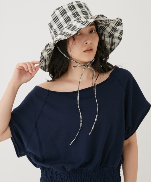 MIRROR STOKE 帽子 ハット レディース 「ZOZO限定／追加」BRIM HAT