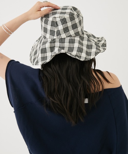 MIRROR STOKE 帽子 ハット レディース 「ZOZO限定／追加」BRIM HAT