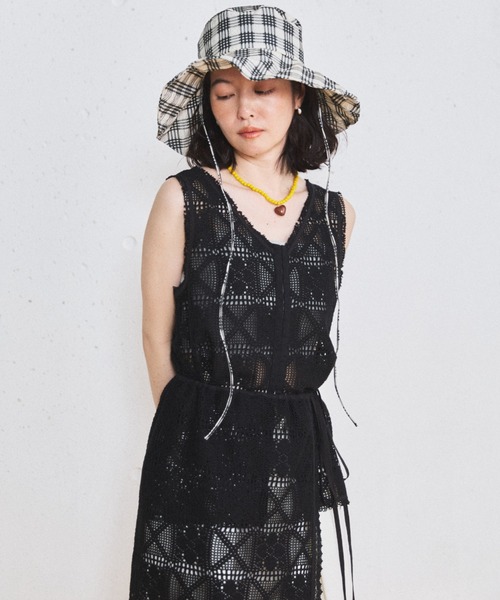 MIRROR STOKE 帽子 ハット レディース 「ZOZO限定／追加」BRIM HAT