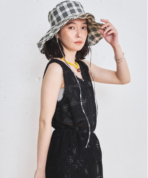 MIRROR STOKE 帽子 ハット レディース 「ZOZO限定／追加」BRIM HAT