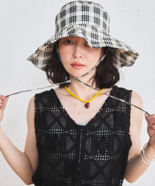MIRROR STOKE 帽子 ハット レディース 「ZOZO限定／追加」BRIM HAT