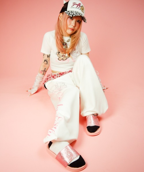 GALFY（ガルフィー） ワイドパンツ スウェットパンツ ジャージ 「GALFY