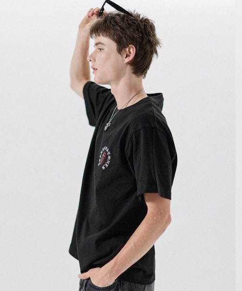 tシャツ MSG別注 THE ROLLING STONES ホースシューロゴラインストーン