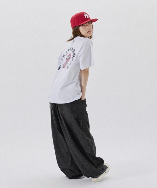 tシャツ MSG別注 THE ROLLING STONES ホースシューロゴラインストーン