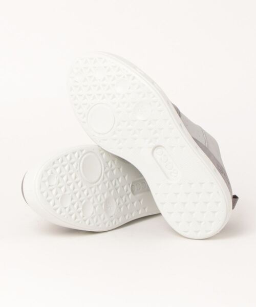 「ECCO」 ローカットスニーカー 24cm グレー レディース_画像3