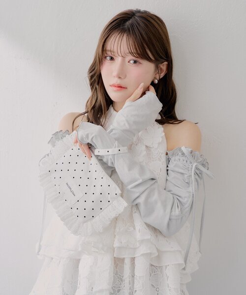 Chico（チコ） uvカット 「SALON by Chico」ポーチ付きドロストUV
