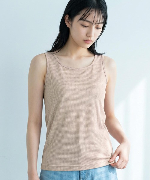 fran de lingerie（フランデランジェリー） タンクトップ ノースリーブ